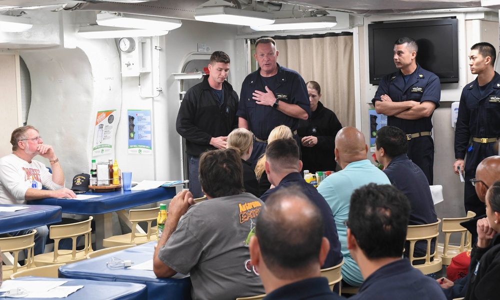 USS Wayne E. Meyer Departs Hawaii for a Tiger Cruise