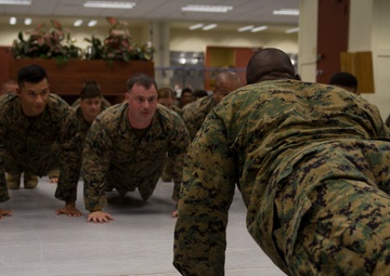 U.S. Marines and Navy corpsmen celebrate 119th birthday of Hospital Corpsman Rate in South Korea