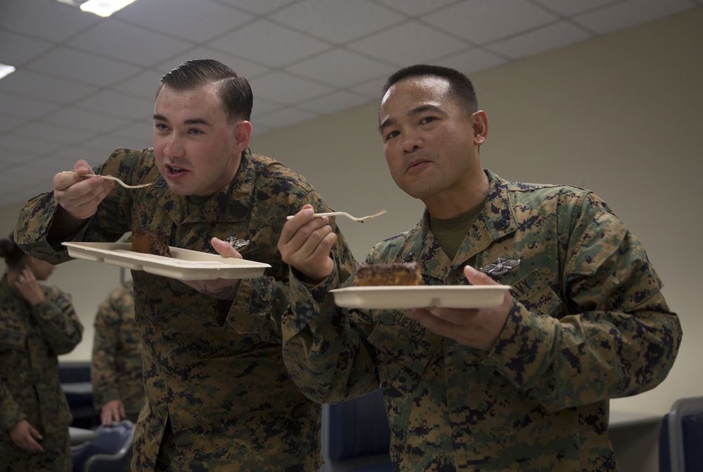 U.S. Marines and Corpsmen Celebrates 119th Birthday of Hospital Corpsman Rate in Korea