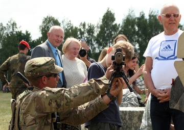Static Display entertains and shows NATO solidarity