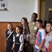 926th Engineers Pose with Children from Voila