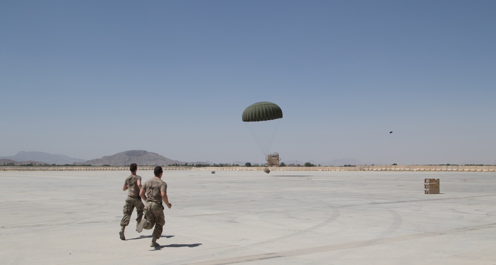 Hard drop over Kandahar Air Field