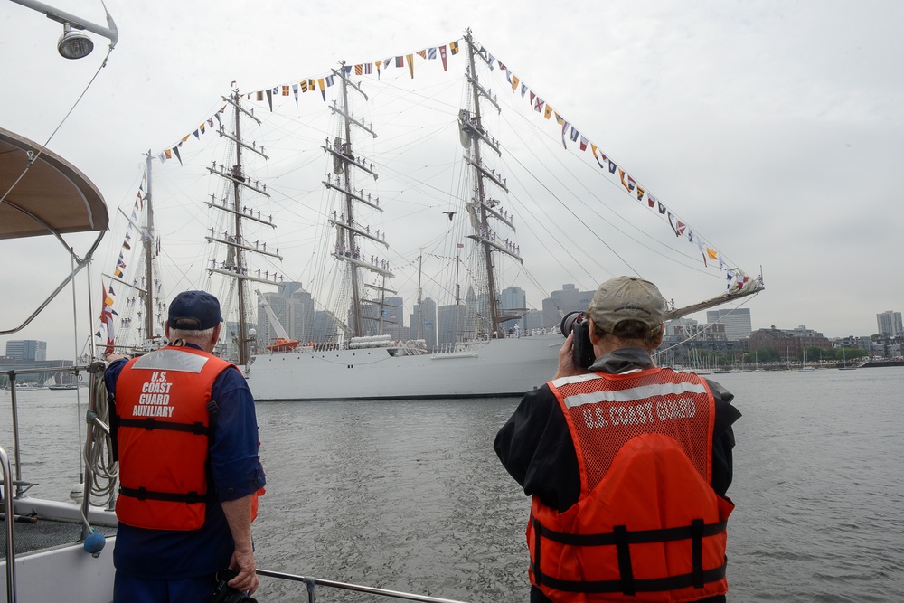 Coast Guard ensures security during Grande Parade of Sail