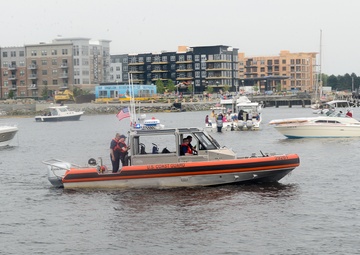 Coast Guard ensures security during Grande Parade of Sail