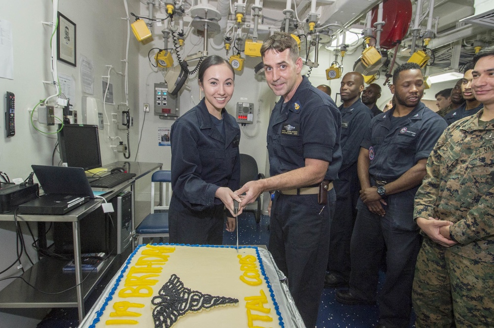 USS Bonhomme Richard Celebrates Corpsman Birthday