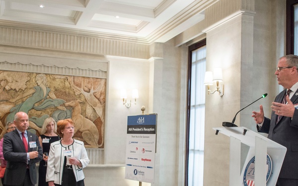 DSD speaks at AIA reception