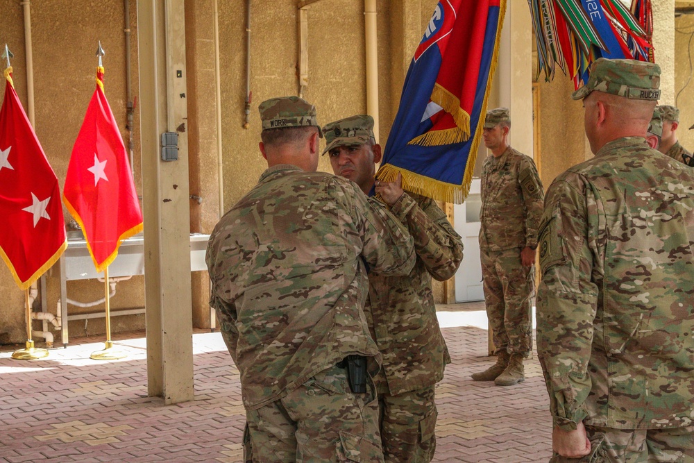 2nd Brigade, 82nd Airborne Division host Change of Responsibility ceremony in Iraq