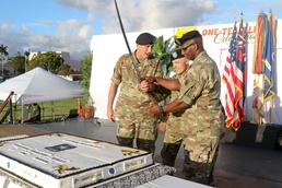 USARHAW, USARPAC Host Luau to Commemorate U.S. Army’s 242nd Birthday