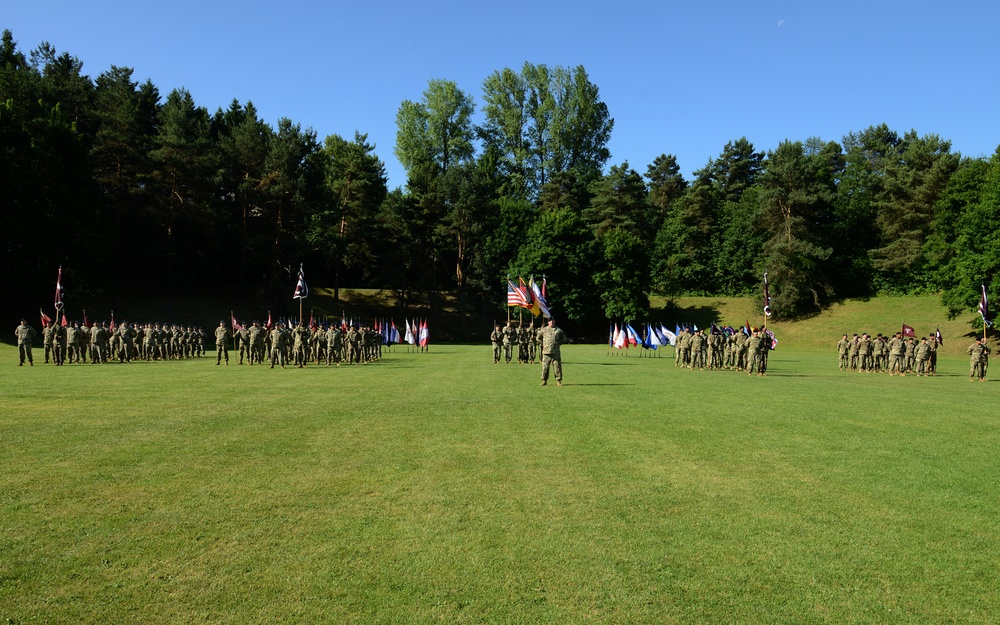 Regional Health Command Europe Change of Responsibility Ceremony