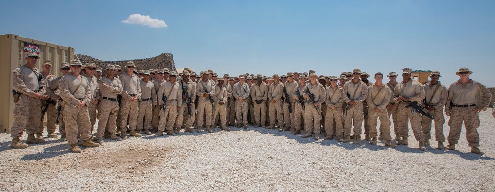 CMC Speaks to Marines deployed in support of Operation Inherent Resolve