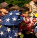 Children of Ramstein lay flags to rest