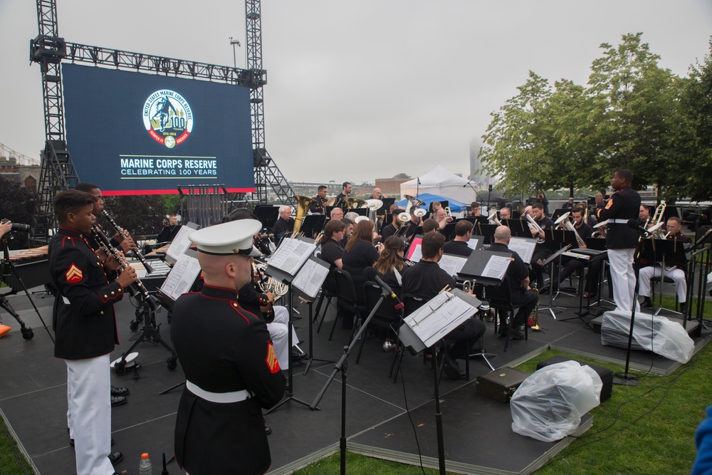 Marine Corps Band New Orleans performs at Four Freedoms Park