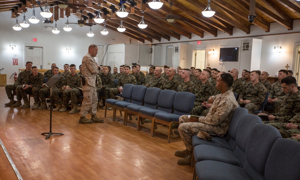 CMC Speaks to Marines in Bagram