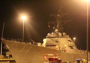John Finn Transits the Panama Canal