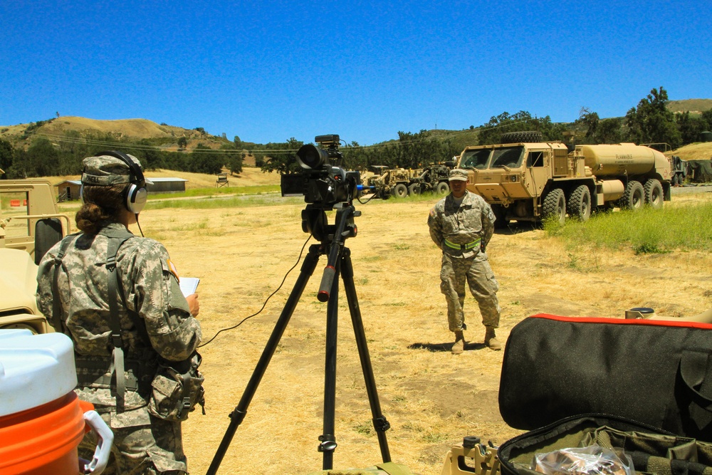 Public Affairs team conducts training as part of Exercise News Day 2017