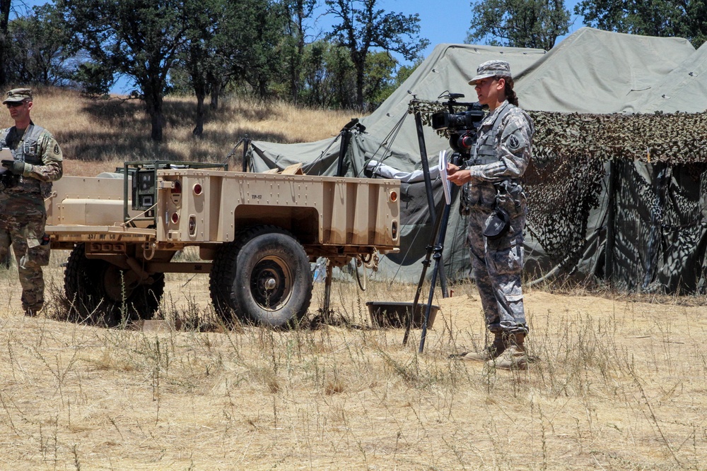 Public Affairs team conducts training as part of Exercise News Day 2017