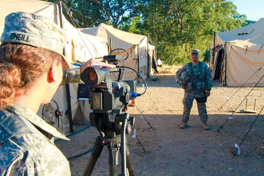 Public Affairs team conducts training as part of Exercise News Day 2017