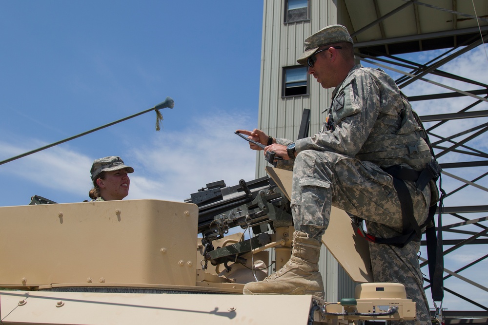 Soldiers Perform Maintenance on Mark 19