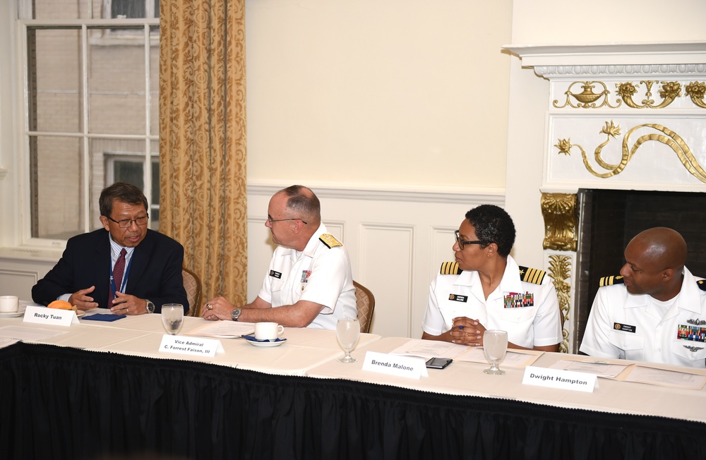 Vice Admiral Forrest Faison Surgeon General and Chief, Bureau of Medicine and Surgery speaks at University of Pittsburgh