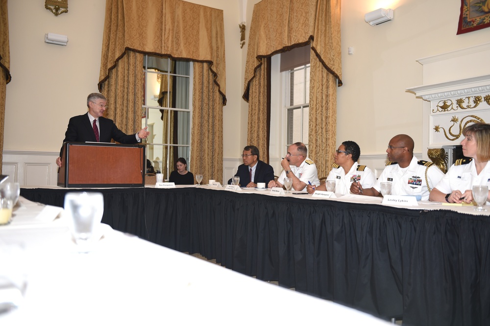 Vice Admiral Forrest Faison Surgeon General and Chief, Bureau of Medicine and Surgery speaks at University of Pittsburgh