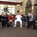 Vice Admiral Forrest Faison Surgeon General and Chief, Bureau of Medicine and Surgery speaks with executives from Point Park University