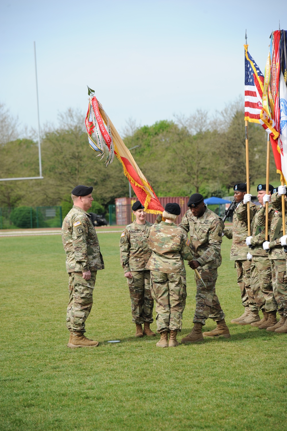 16th Sustainment Brigade Change of Command Ceremony