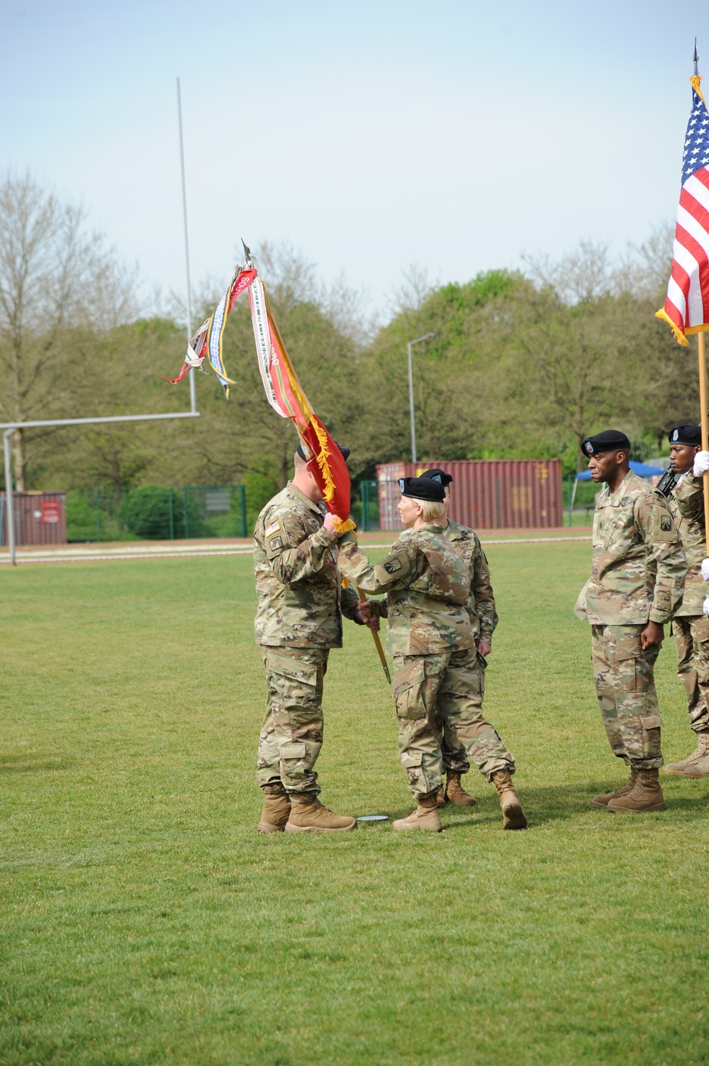 16th Sustainment Brigade Change of Command Ceremony