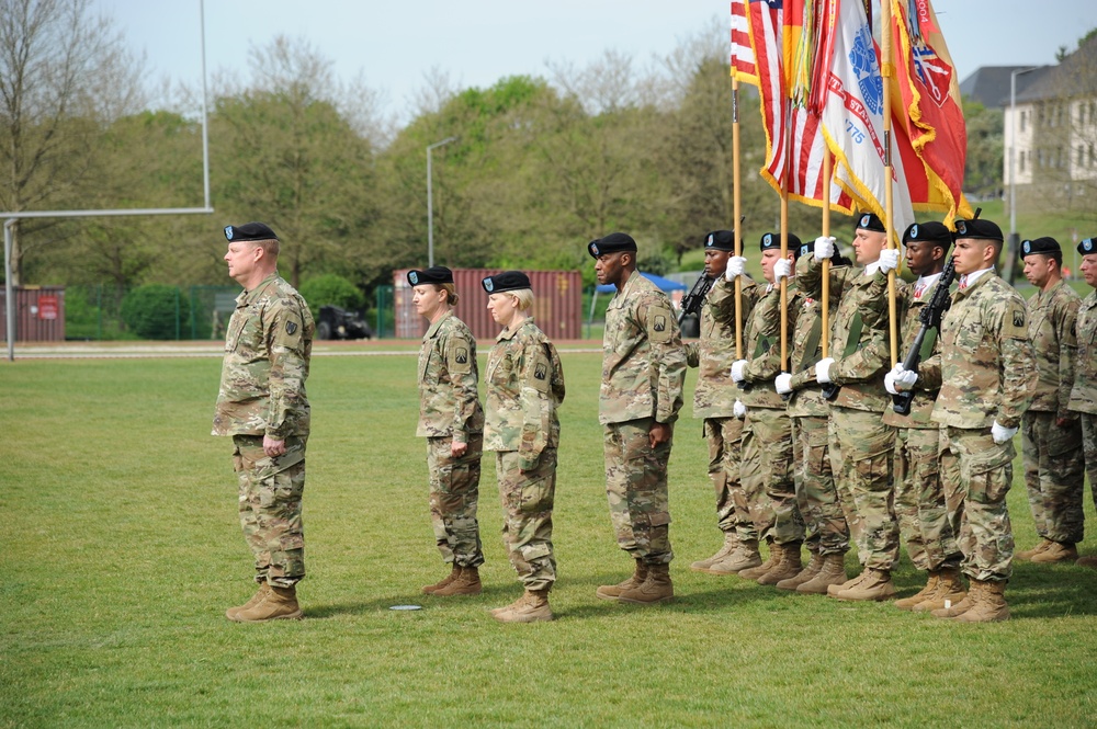 16th Sustainment Brigade Change of Command Ceremony