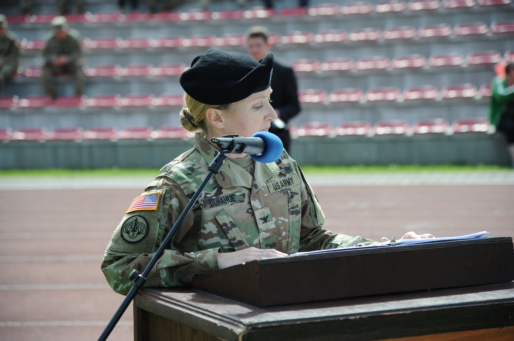 16th Sustainment Brigade Change of Command Ceremony