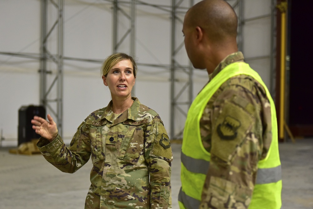 Blueprint of success: Deployed Air National Guard officer combines architecture, military career