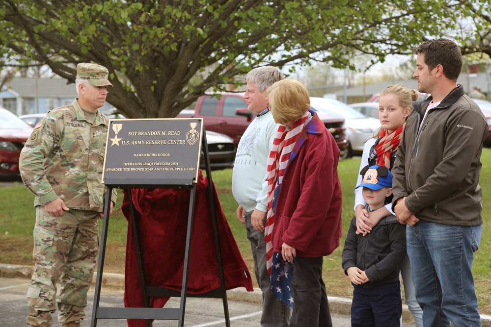 Army Reserve Center dedicated in honor of local fallen Soldier