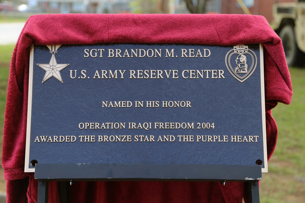 Army Reserve Center dedicated in honor of local fallen Soldier