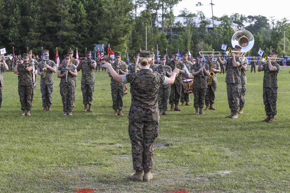 CLB 22 Change of Command