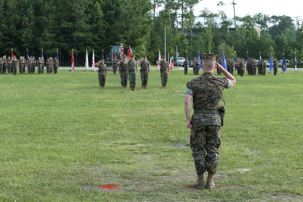 CLB 22 Change of Command