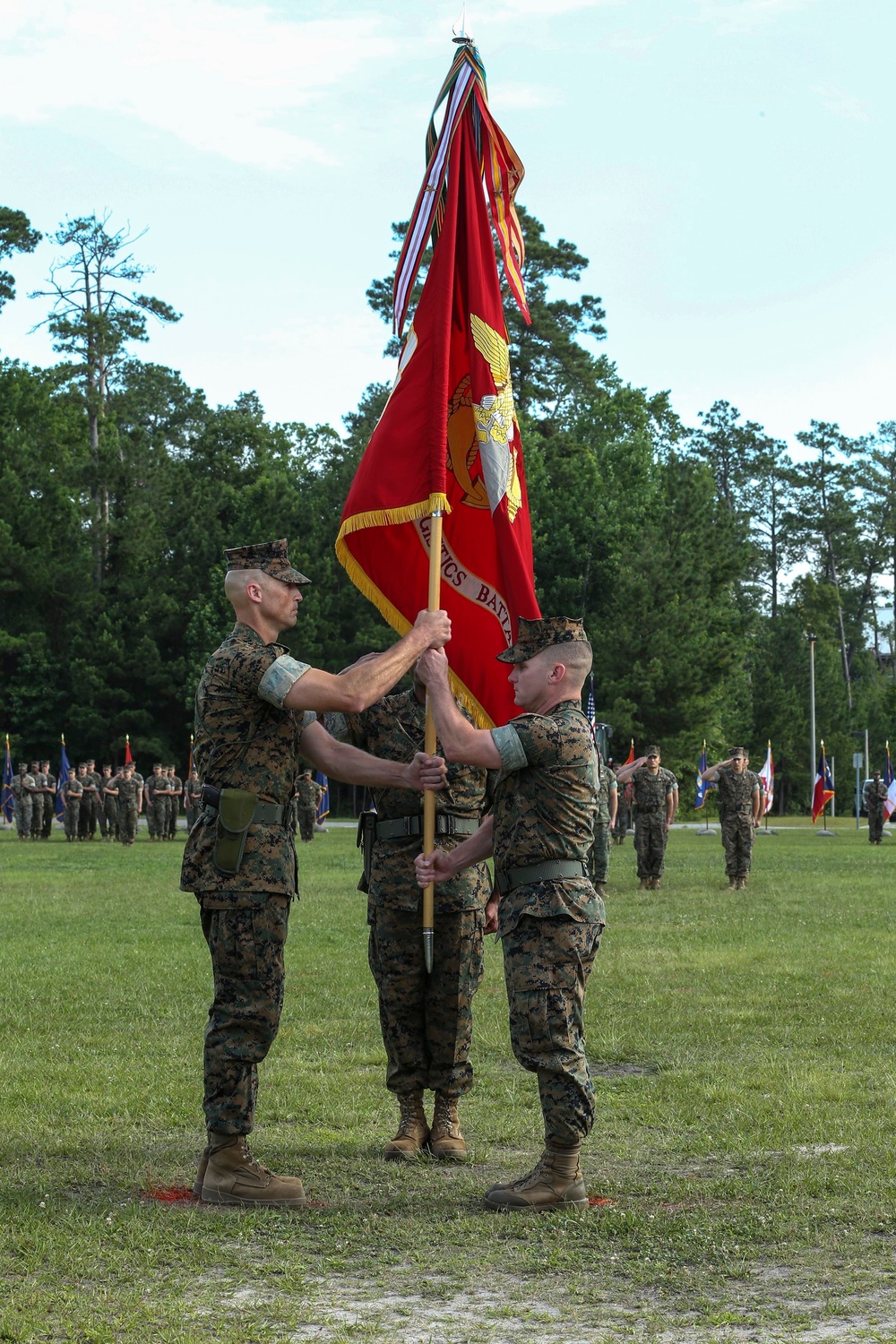 CLB 22 Change of Command