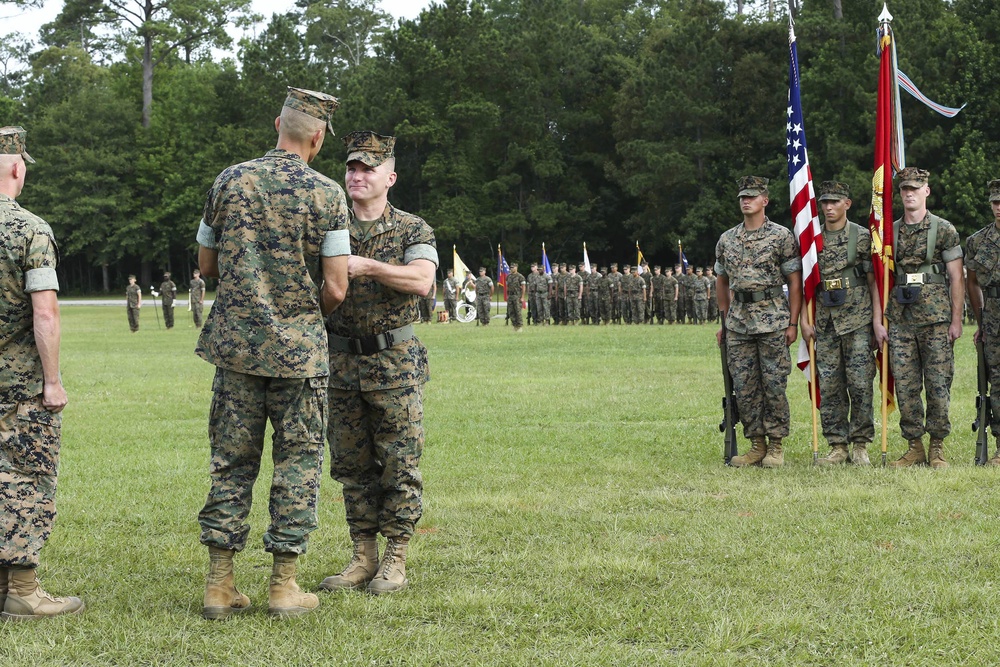 CLB 22 Change of Command