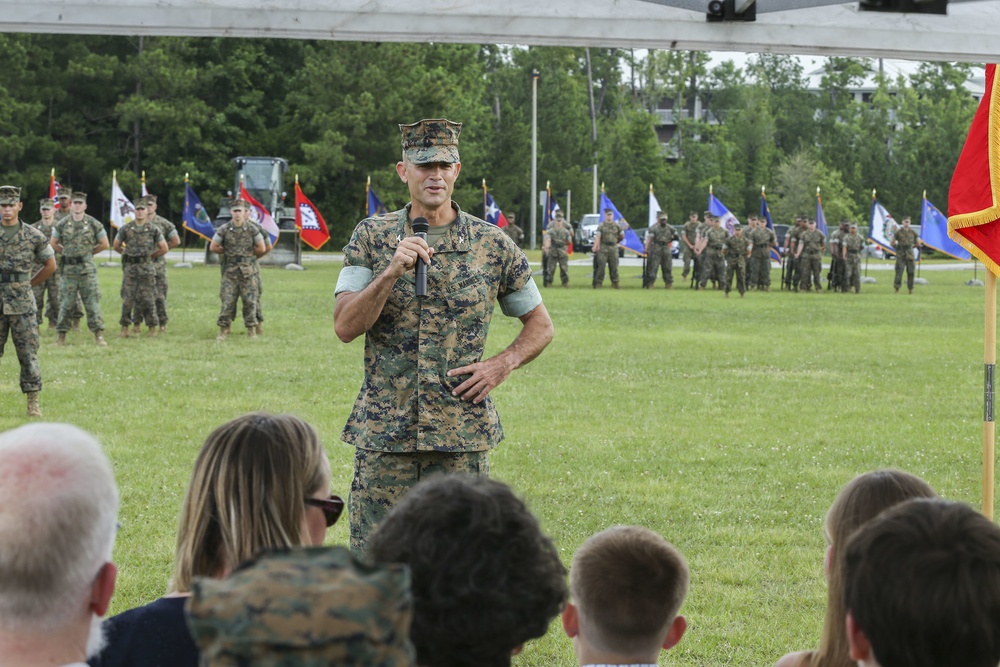 CLB 22 Change of Command