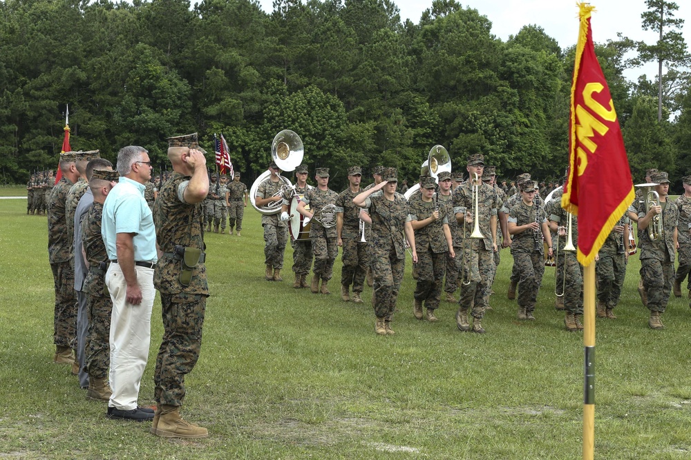 CLB 22 Change of Command