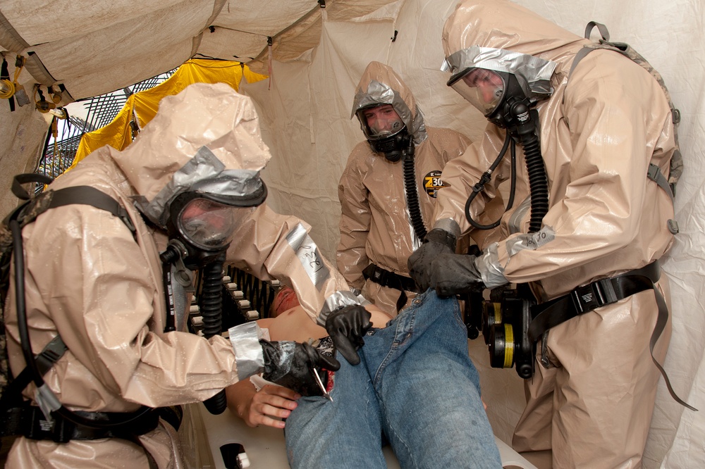 Colorado National Guard Members Train for Real World Disasters