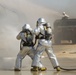 Firefighting and rescue Marines train with fire