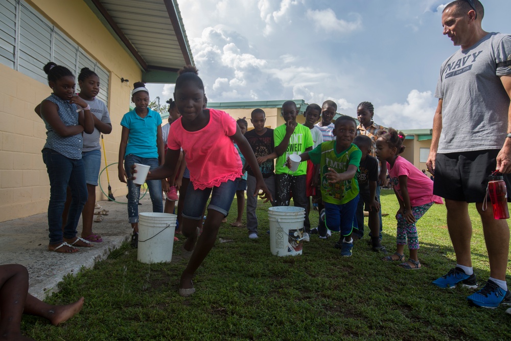 MHG Marines revitalize Bahamian primary school after Hurricane Matthew