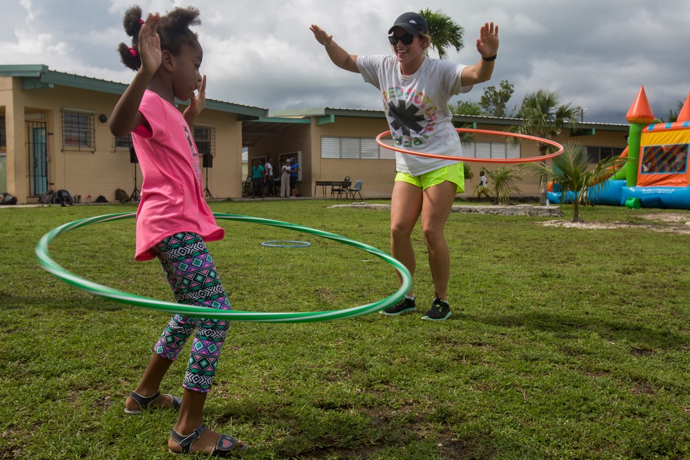 MHG Marines revitalize Bahamian primary school after Hurricane Matthew