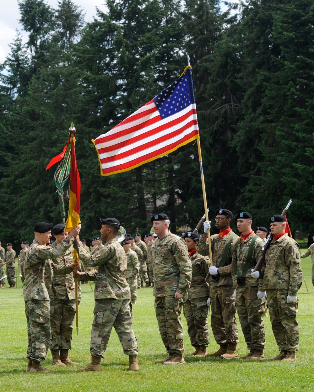 17th Field Artillery Brigade Change of Command on 02 June 2017.