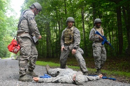 CES Airmen navigate through deployment training