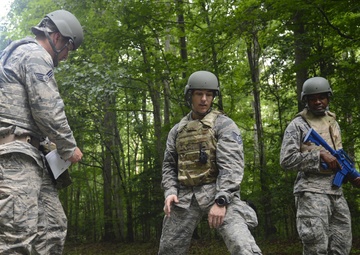 CES Airmen navigate through deployment training