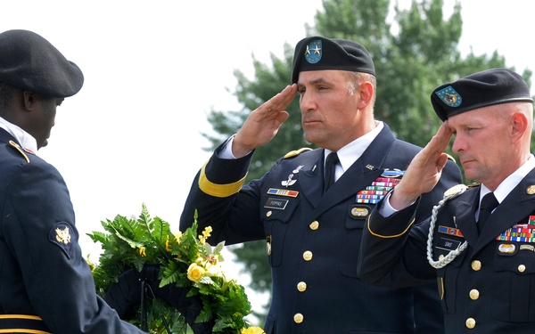The Division Memorial Ceremony