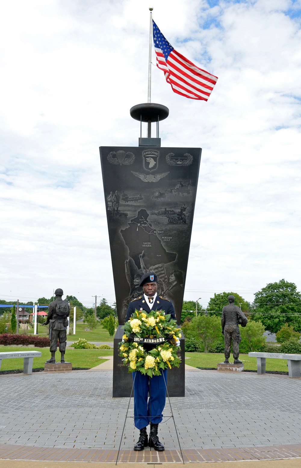 The Division Memorial Ceremony
