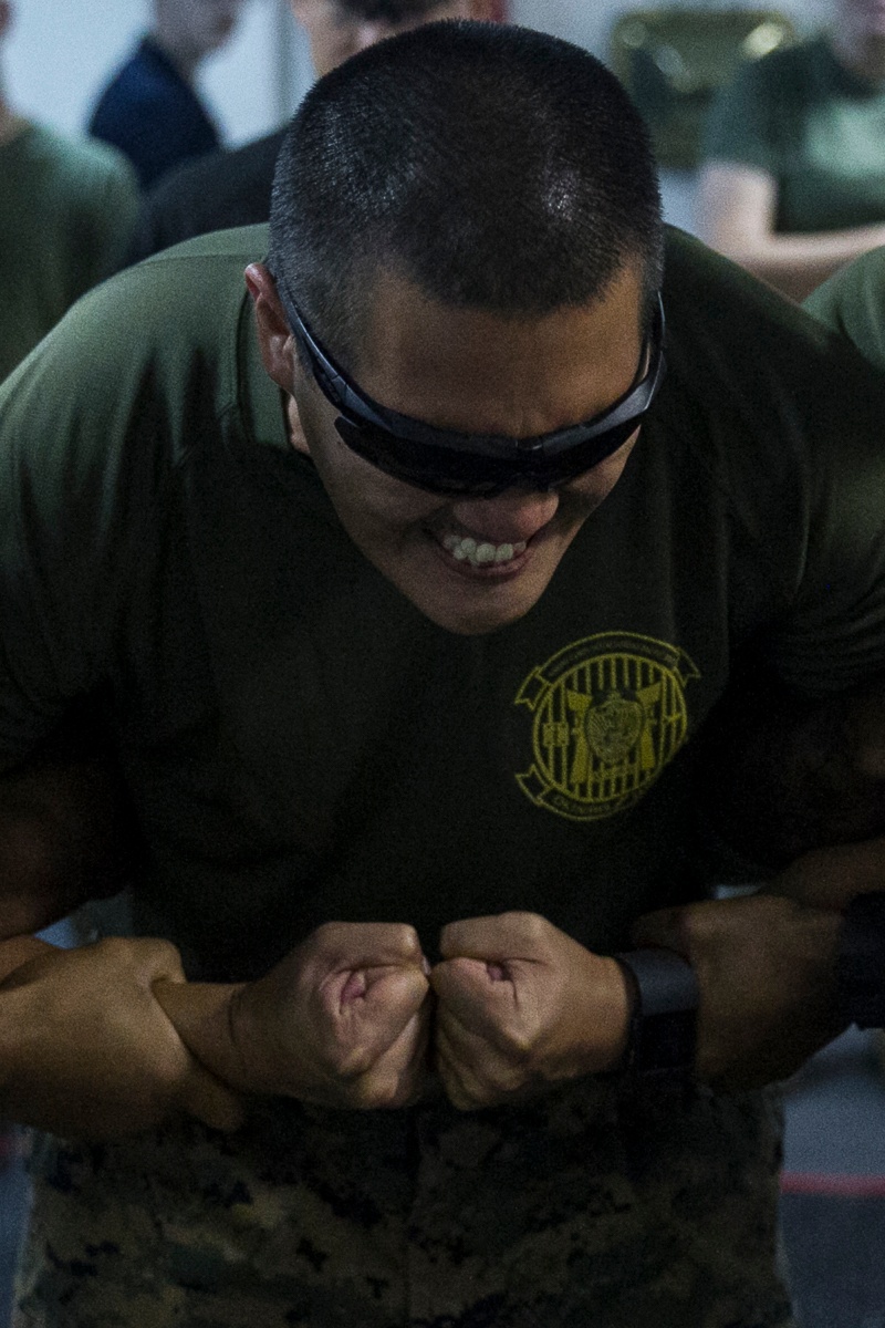 Taser, Taser, Taser, 31st MEU Marines, Sailors learn nonlethal weapons tactics