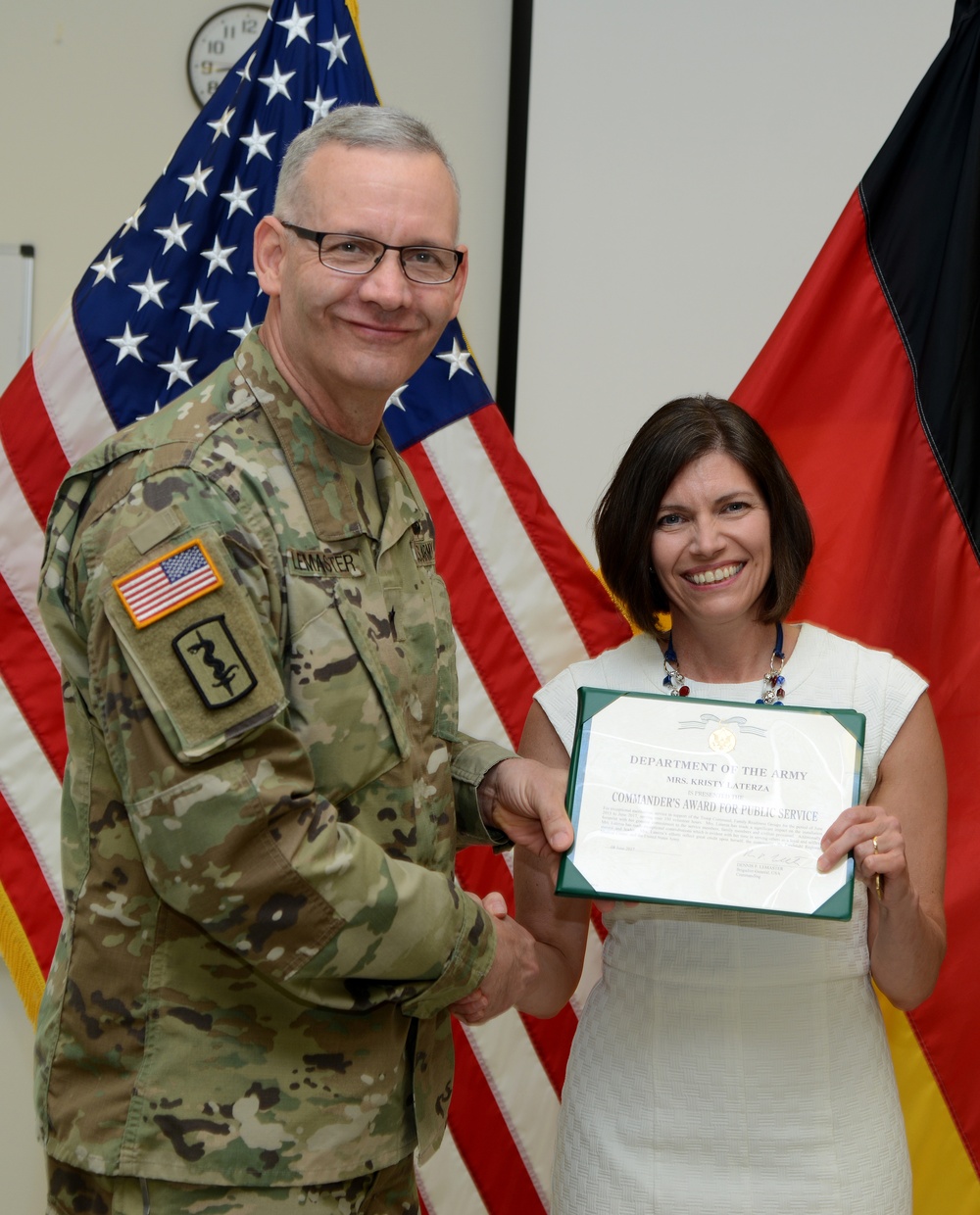 Landstuhl Regional Medical Center Change of Command