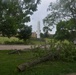 Storm causes significant damage to base